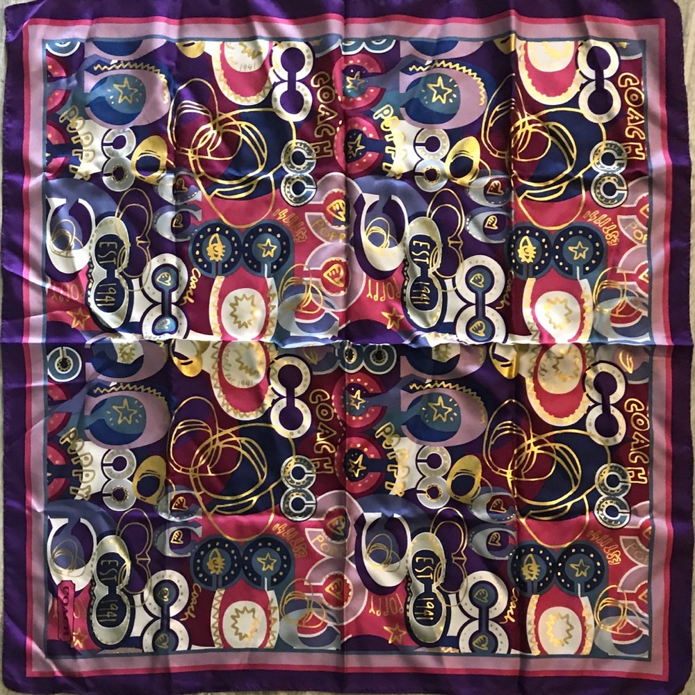 COACH Scarf 27x27